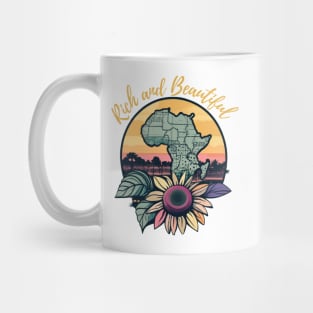 African Tshirt Mug